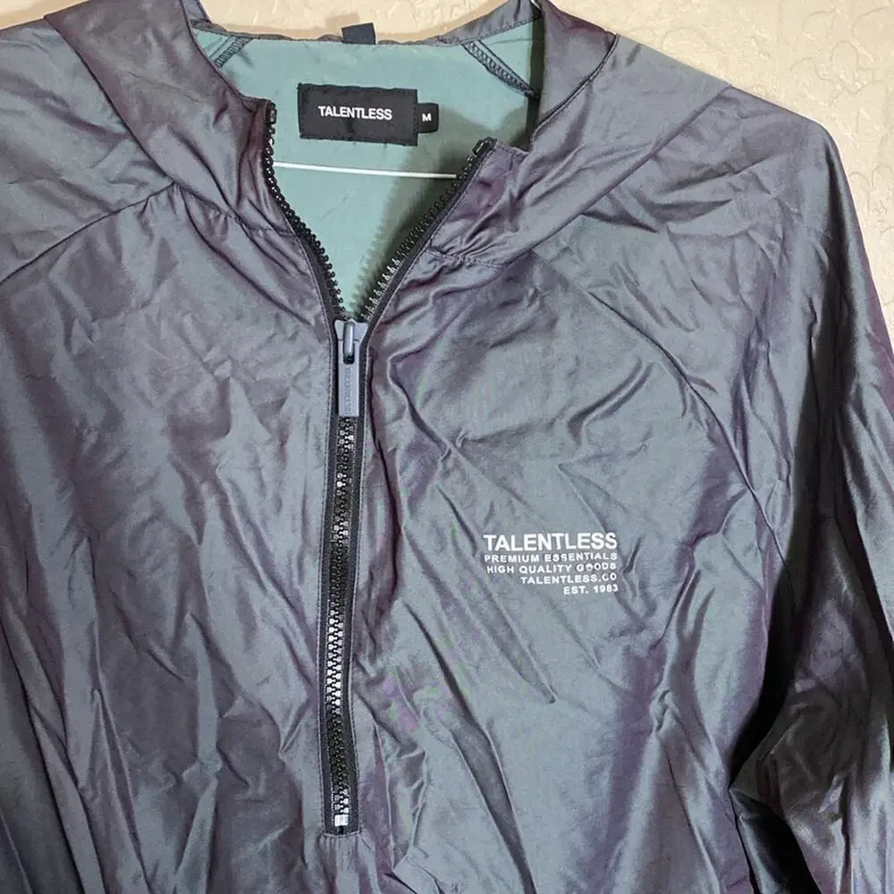 Talentless massive reflective track jacket